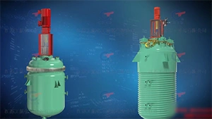 Glass Lined Reactor, Half Pipe Coil Jacketed