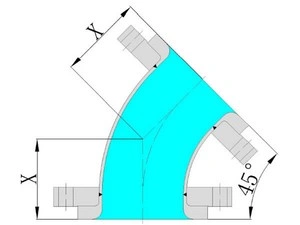 Glass Lined Elbow