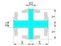 Glass Lined Reducing Tee and Cross