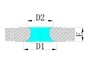 Glass Lined Reducing Flange