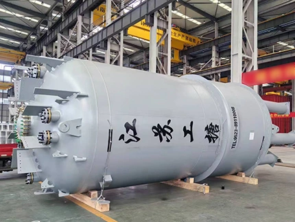 Vertical Glass Lined Storage Tank, Close Type