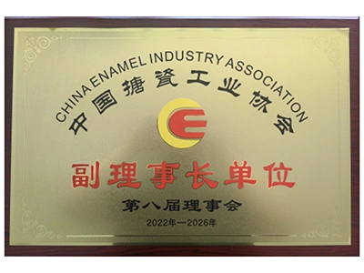 Vice President Member of the China Enamel Industry Association
